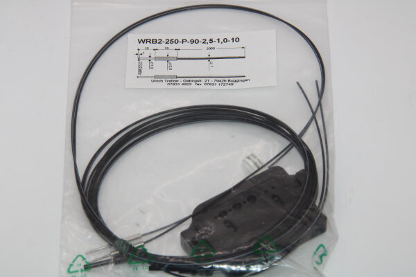 Trefzer-Sensoren WRB2-250-P-90-2,5-1,0-10 Lichtleiter