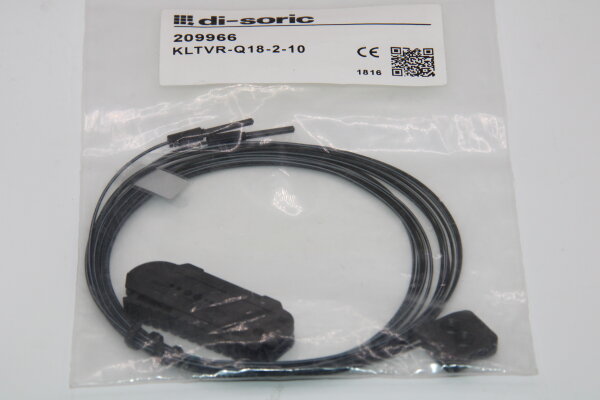 DI-SORIC KLTVR-Q18-2-10 209966 Lichtleiter