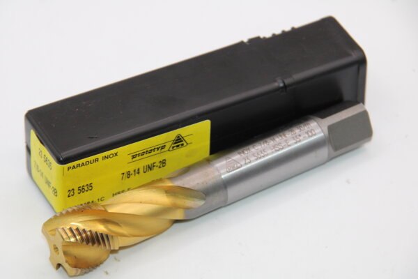 PWZ prototyp Gewindebohrer 7/8-14 UNF-2B HSS-E DIN2184-1C Sackloch