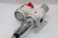 SMC AW30-02CG-D und VHS30-02-D Wartungseinheit