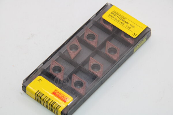 SANDVIK DPMT 11T304-MM 1125 Wendeschneidplatten 10 Stück