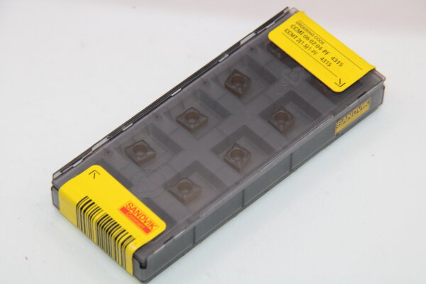 SANDVIK CCMT 060204-PF 4315 Wendeschneidplatten 10 Stück