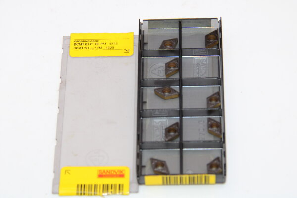 SANDVIK DCMT 070208-PM 4325 Wendeschneidplatten 8 Stk.