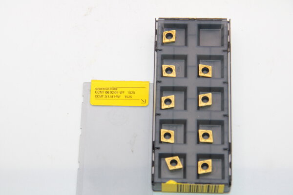 SANDVIK CCMT 060204-WF 1525 Wendeschneidplatten 9 Stück
