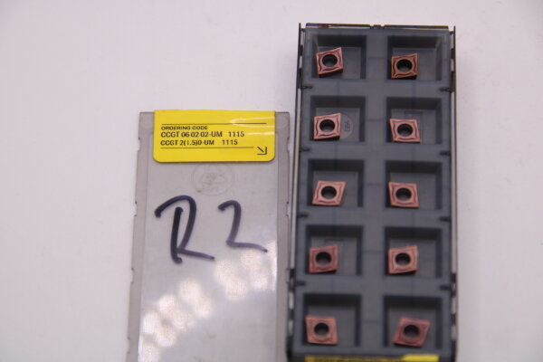 SANDVIK CCGT 060202-UM 1115 Wendeschneidplatten 9 Stk.