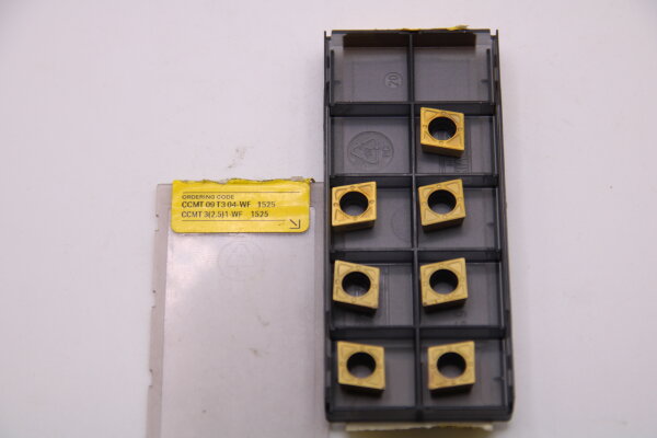SANDVIK CCMT 09T304-WF 1525 Wendeschneidplatten 6 Stück