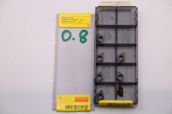 SANDVIK DCMX 070208-WF 4315 Wendeschneidplatten 7 Stück