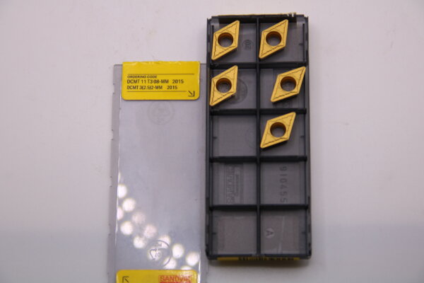 SANDVIK DCMT 11T308-MM 2015 Wendeschneidplatten 5 Stk.
