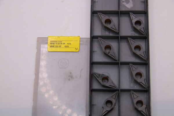SANDVIK VBMT 160408-PF 4325 Wendeschneidplatten 7 Stk.