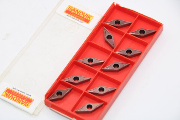 SANDVIK VCGT110302-UM 1115 Wendeschneidplatten 10 Stück