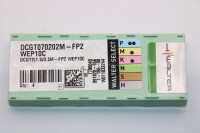 WALTER DCGT070202M-FP2 WEP10C Wendeschneidplatten 4 Stück