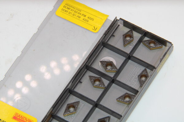 SANDVIK DCMT 070204-PM 4325 Wendeschneidplatten 8 Stk.