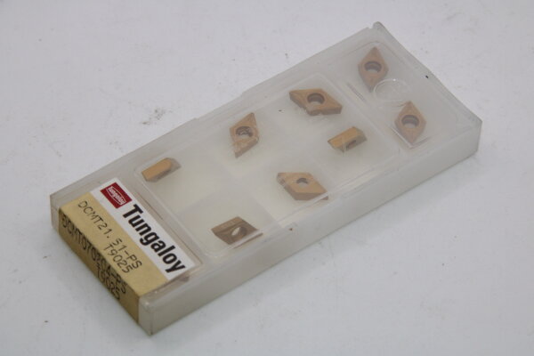 TUNGALOY  DCMT21.51-PS T9025 Wendeschneidplatten 10 Stück