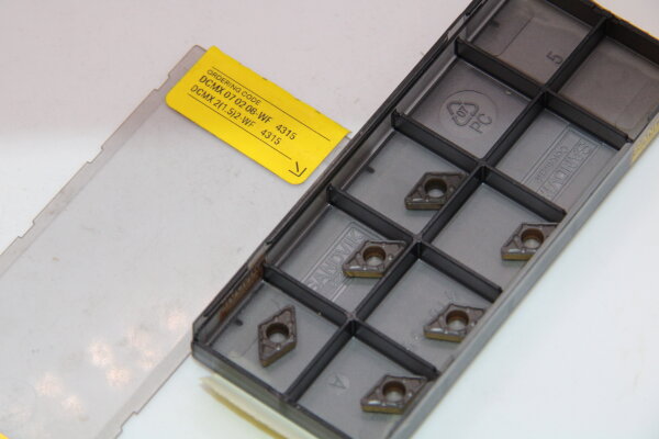 SANDVIK DCMX 070208-WF 4315 Wendeschneidplatten 6 Stück