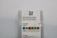 TUNGALOY  DCGT070204R-W10 NS9530 Wendeschneidplatten 10 Stück