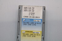 ISCAR 15ER 0,80 ISO IC908 Gewindeplatten 5 Stück