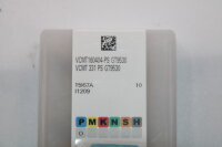 TUNGALOY VCMT160404-PS GT9530 Wendeschneidplatten 10 Stück