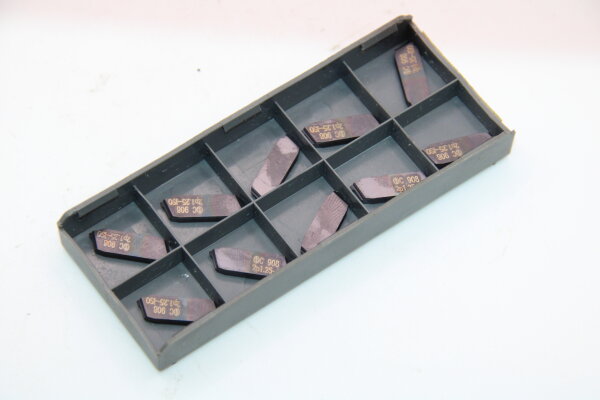 ISCAR TIP 2P1,25-ISO IC908 Gewindeschneidplatten 10 Stück