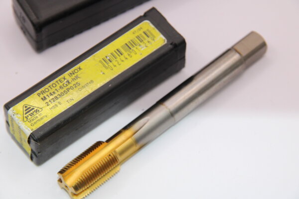 WALTER Gewindebohrer M14x1-6GX-hK INOX HSS-E Durchgangsloch