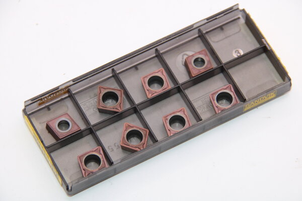 SANDVIK CCMT 09T308-MF 1125Wendeschneidplatten 8 Stück