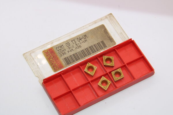 SANDVIK CCMT 09T04-UM Wendeschneidplatten 4 Stück