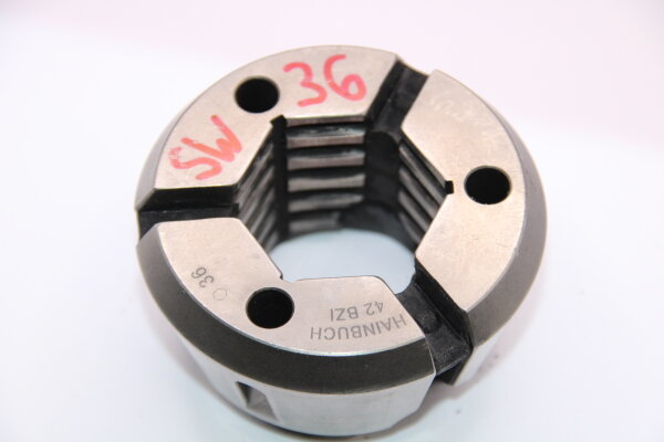 HAINBUCH 42 BZI 36mm 6Kant Spannkopf Längs.-Querrillen