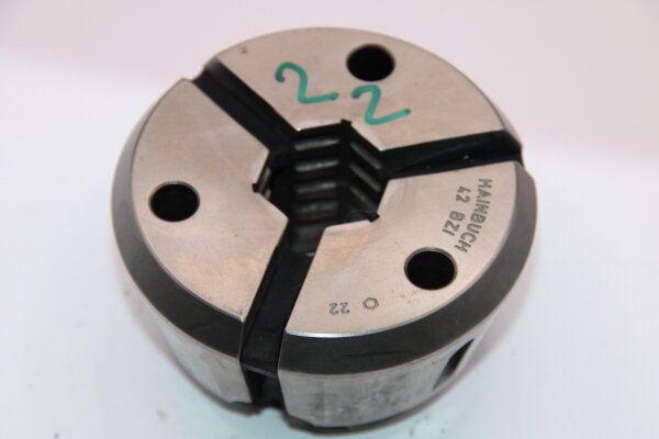 HAINBUCH 42 BZI 22mm 6Kant Spannkopf Längs.-Querrillen