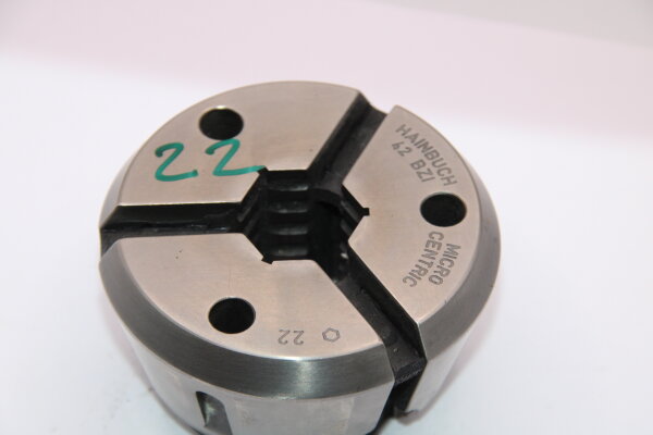 HAINBUCH 42 BZI 22mm 6Kant Spannkopf Längs.-Querrillen