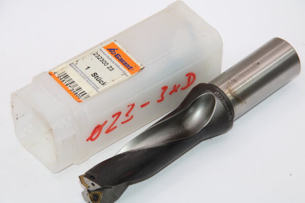 GARANT 23mm 3xD 232300 23 Wendeplattenbohrer  used