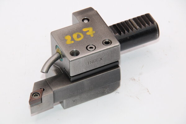 VDI 25 Grundhalter INDEX W673001200 incl. SDJCR1616H11 Wendeplattenhalter used