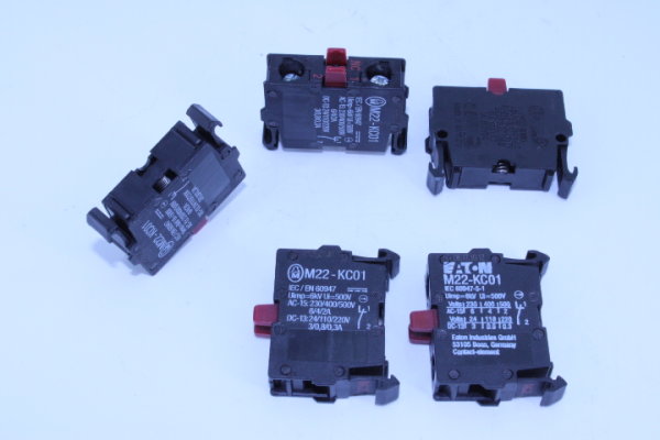 EATON Moeller Schaltelement M22-KC01   5 Stück