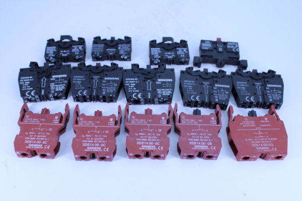 SIEMENS 3 SB1400-0C 3 usw Kontaktelement   14 Stück