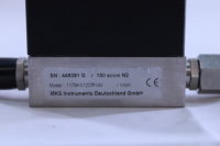 mks Mass Flow Controller 1179AX12CR14V / VITON 100 sccm N2