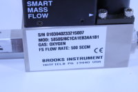 BROOKS Mass Flow Controller 5850S/BC1CA1EB3AA1B1 500 SCCM Oxygen