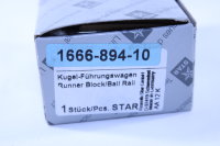 STAR Kugel Führungswagen 1666-894-10