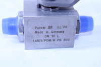 PARKER 1.4571/POM/N PN 500  DN10L  Kugelhahn