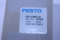 FESTO Ventil HEE-D-MIDI-24 (172959) Einschaltventil