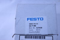 FESTO Druckschalter SDE5-V1-0-Q6-P-M8 (527458)
