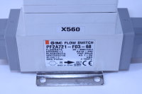 SMC Durchflussschalter PF2A721-F03-68
