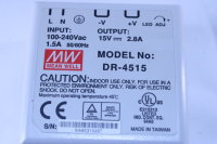 MEAN WELL Schaltnetzteil Model DR 4515