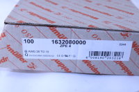 WEIDMÜLLER 100 Stück Klemmen ZPE4 1632080000