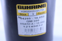 Gühring Hydrodehnspannfutter HSK50/18,00mm  GM300