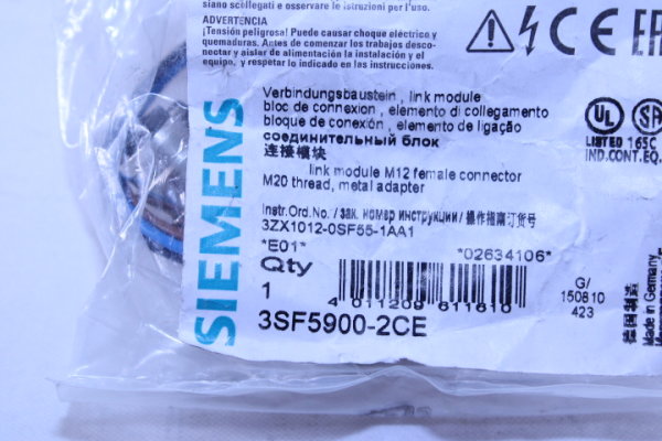 SIEMENS 3SF5900-2CE Verbindungsbaustein