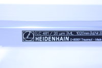 HEIDENHAIN Längenmeßgerät LC481 20 ym ML 1020mm Identnummer 372 849-30