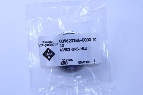 2 Stück INA 61902-2RS-HLU Rillenkugellager