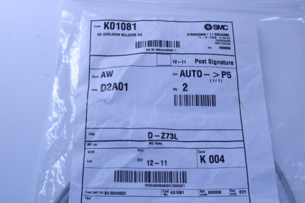 SMC D-Z73 Sensor