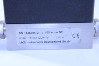 mks Mass Flow Controller 1179AX12CR14V / VITON 100 sccm N2
