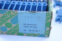 PHOENIX CONTACT 48 Stück  Klemmen UKN 10 blau