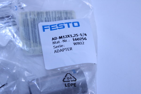 FESTO Adapter AD-M12x1,25-1/4 (160256) 2 Stück