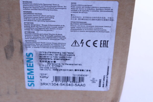 Siemens Motorstarter 3RK1304-5KS40-5AA0